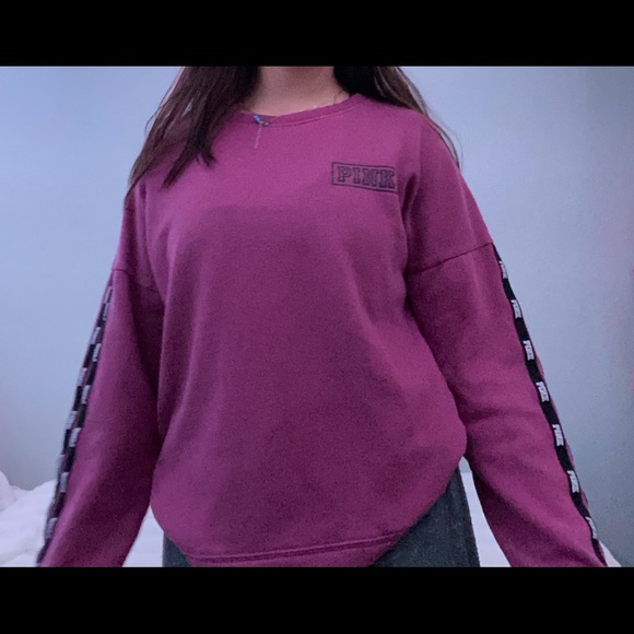 Maroon pink crewneck - Picture 1 of 5